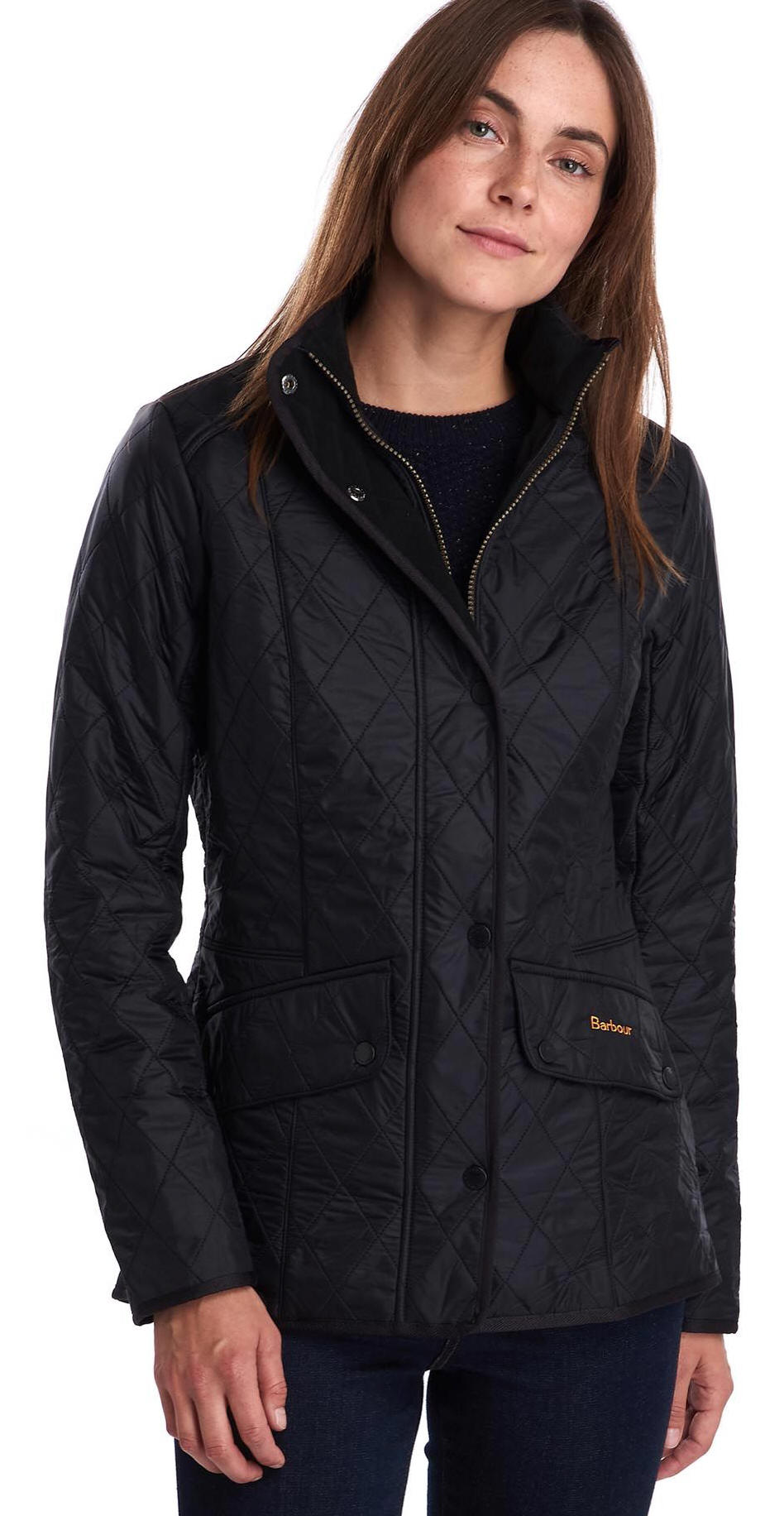 Barbour black best sale ladies jacket